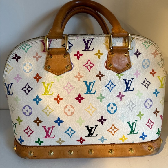 Louis Vuitton Colorful Monogram Satchel - Picture 1 of 12